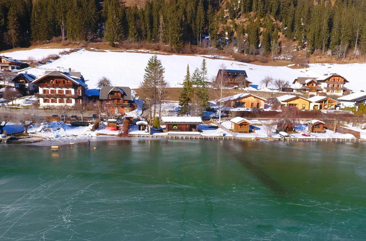 Ferienhof Obergasser Und Bergblick Weissensee Exteriör bild