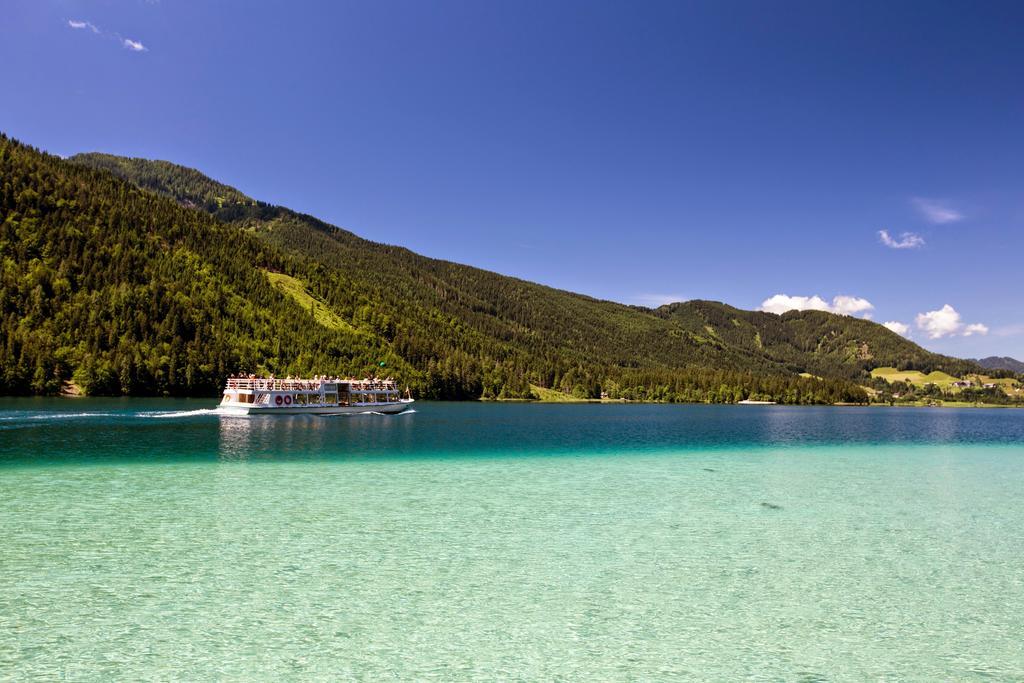 Ferienhof Obergasser Und Bergblick Weissensee Exteriör bild